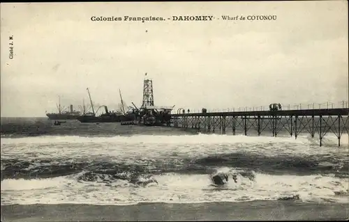 Ak Cotonou Dahomey Benin, Wharf