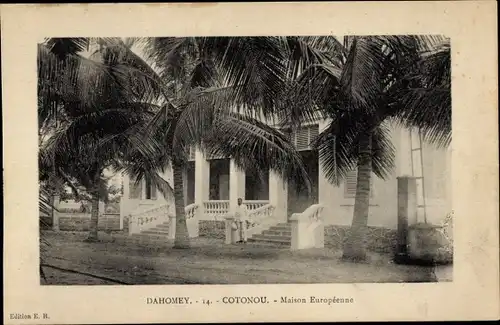 Ak Cotonou Dahomey Benin, Maison Europeenne