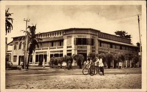 Ak Cotonou Dahomey Benin, Square du Marche