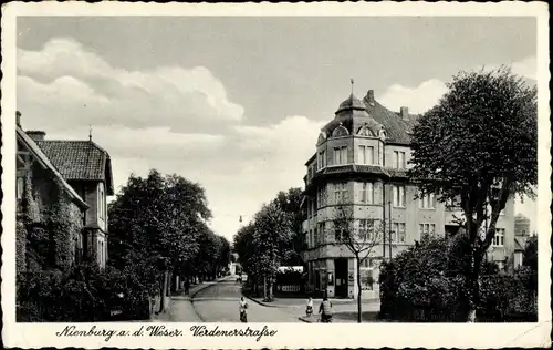 Ak Nienburg an der Weser, Verdenerstraße