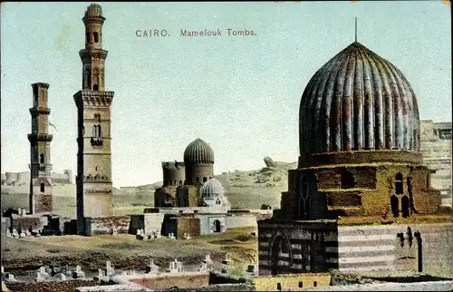 Ak Kairo Ägypten, Mamelouk Tombs