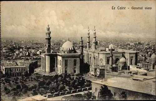 Ak Cairo Kairo Ägypten, General view