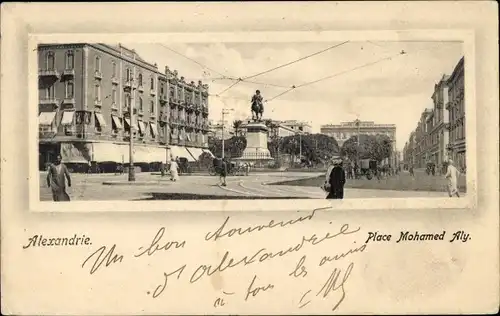 Ak Alexandria Ägypten, Plave Mohamed Aly