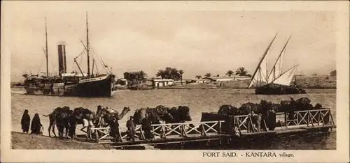 Ak Port Said Ägypten, Kantara village