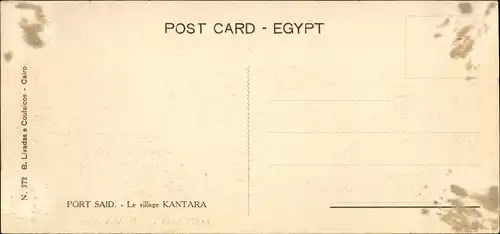 Ak Port Said Ägypten, Kantara village