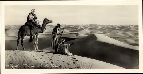 Ak Ägypten, Seekruit into the Desert