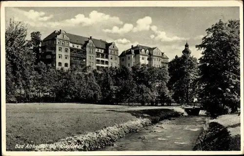 Ak Polanica Zdrój Bad Altheide Schlesien, Der Klosterhof