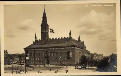 Ak København Kopenhagen Dänemark, Raadhuset