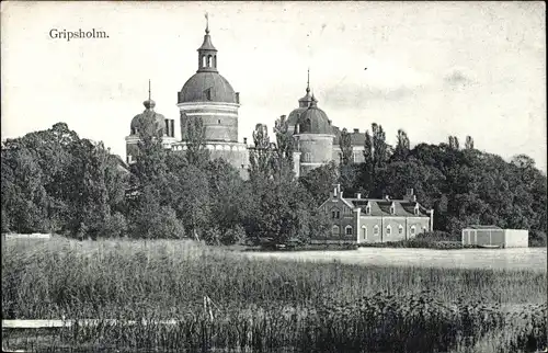 Ak Mariefred Schweden, Schloss Gripsholm