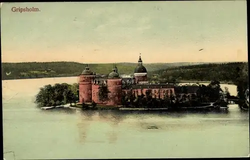 Ak Mariefred Schweden, Schloss Gripsholm