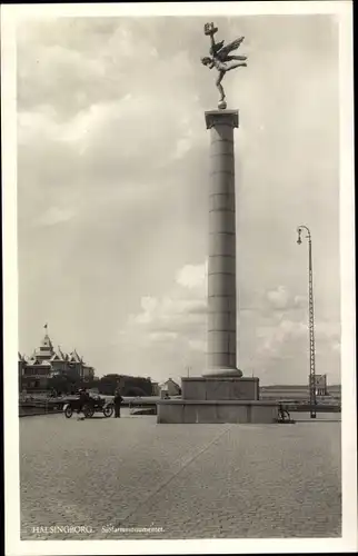 Ak Hälsingborg Helsingborg Schweden, Sjofartsmonumentet