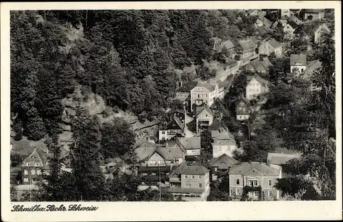 Ak Schmilka Bad Schandau Sächsische Schweiz, Panorama