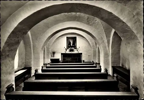 Ak Holzen Arnsberg im Sauerland, Kloster Oelinghausen, Gnadenkapelle, Mariannhiller Missionare