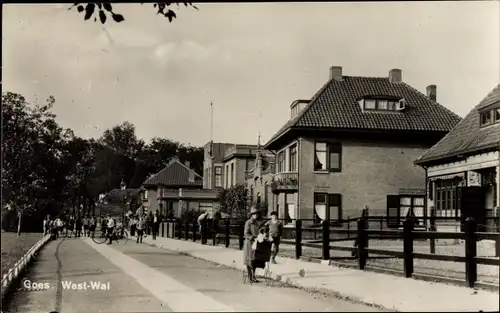 Ak Goes Zeeland Niederlande, West Wal