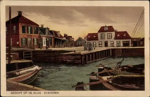 Ak Stavoren Friesland, Sluis