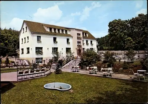 Ak Lichtenfels in Hessen, Hotel-Pension Rudolf