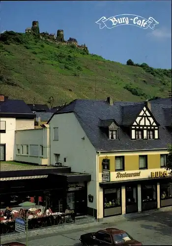 Ak Alken an der Mosel, Burg Cafe