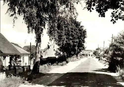 Ak Lamsfeld Schwielochsee Brandenburg, Straßenpartie