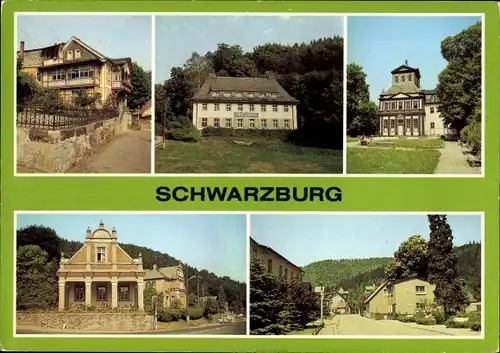 Ak Schwarzburg in Thüringen, Jugendherberge "Georgi Dimitroff", Max-Reimann-Platz, Hauptstraße
