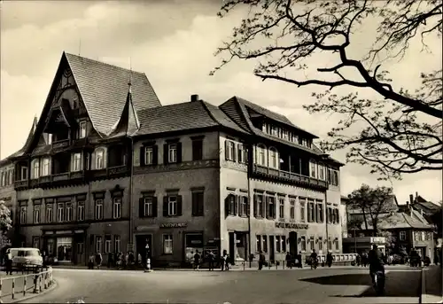 Ak Meiningen in Thüringen, Hotel Sächsischer Hof