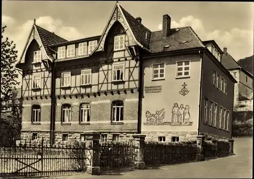 Ak Steinbach Hallenberg im Thüringer Wald, Evang. Gemeindehaus, Dietrich-Bonhoeffer-Heim