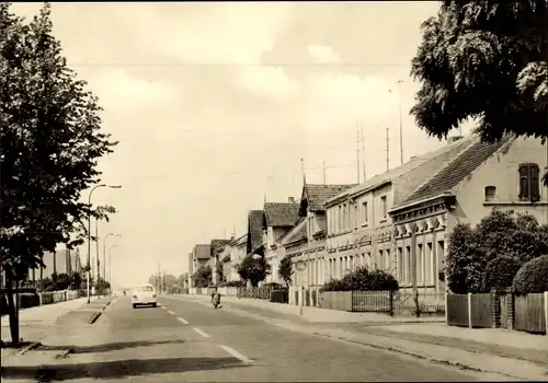 Ak Osterburg in der Altmark, Helmut Just Straße