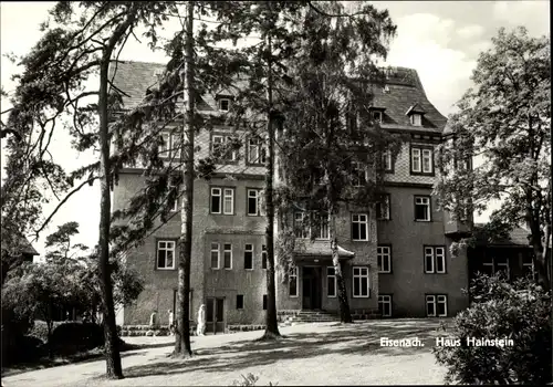 Ak Lutherstadt Eisenach in Thüringen, Haus Hainstein