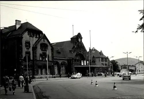 Foto Ak Lutherstadt Eisenach in Thüringen, Bahnhof