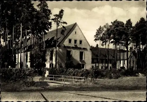 Ak Hermsdorf im Saale Holzland Kreis Thüringen, HO Rasthof Hermsdofer Kreuz