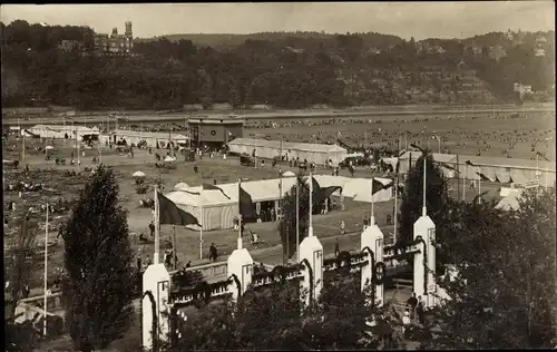 Foto Ak Dresden Altstadt Johannstadt, Festplatz Vogelwiese, Kreisfest