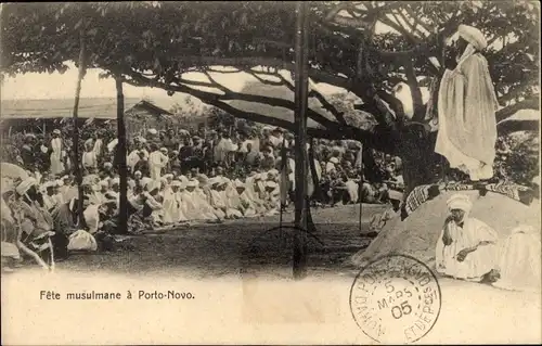 Ak Porto Novo Dahomey Benin, Fete musulmane