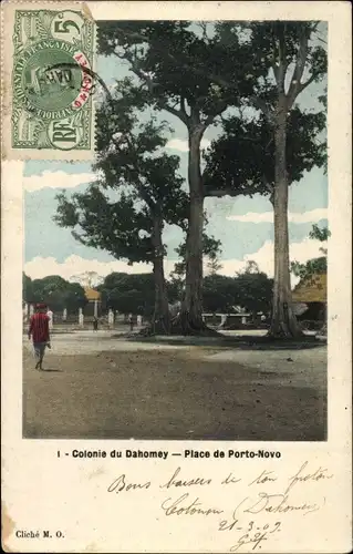 Ak Porto Novo Dahomey Benin, Place, Platz