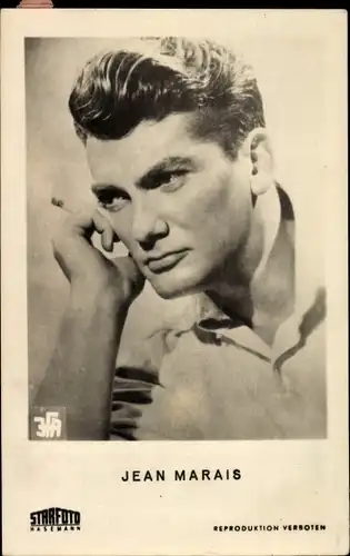 Ak Schauspieler Jean Marais, Profilansicht