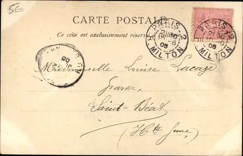 Ak Saint Louis Senegal, Village indigène, bateaux, bois