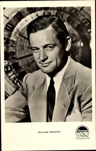 Ak Schauspieler William Holden, Portrait, Paramount