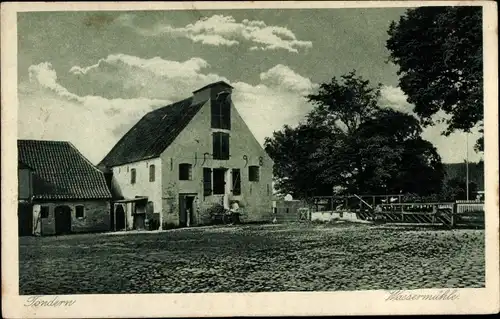 Ak Tønder Tondern Dänemark, Wassermühle