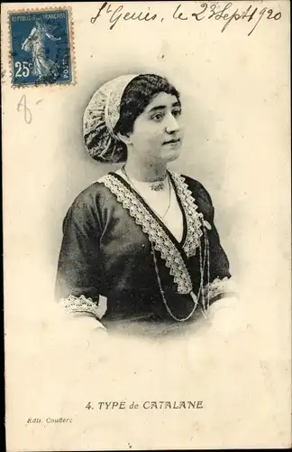 Ak Type de Catalane, Portrait