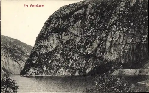 Ak Norwegen, Fra Vossebanen, Landschaftsbild