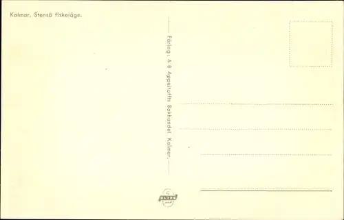 Ak Kalmar Schweden, Stensö fiskeläge