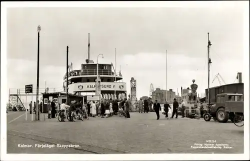 Ak Kalmar Schweden, Färjeläget Skeppsbron