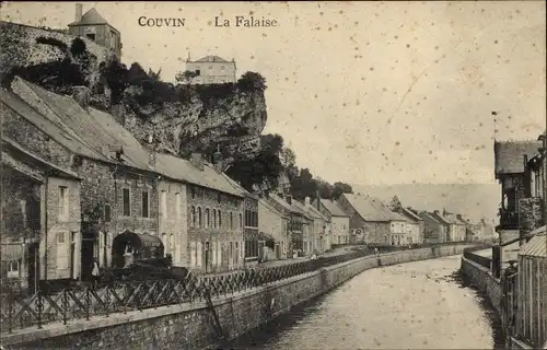 Ak Couvin Wallonien Namur, La Falaise