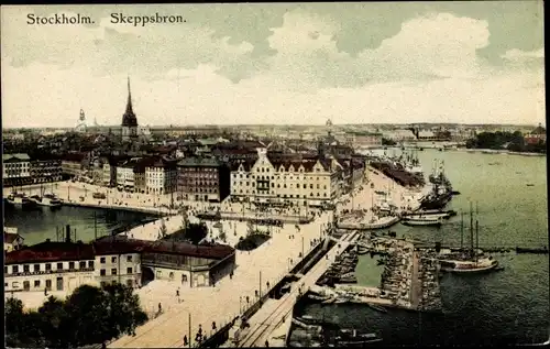 Ak Stockholm Schweden, Skepsbronn