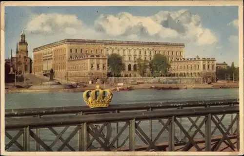 Ak Stockholm Schweden, Kungl. Slottet