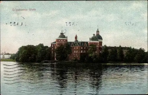 Ak Mariefred Schweden, Schloss Gripsholm