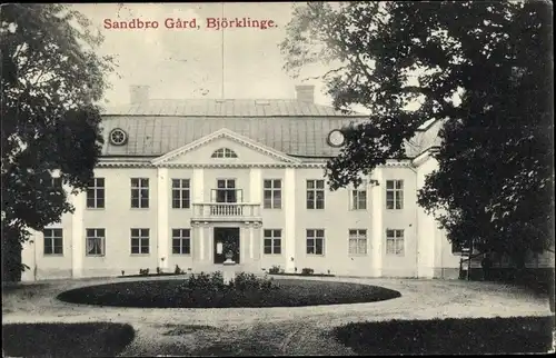 Ak Björklinge Schweden, Sandbro Gard