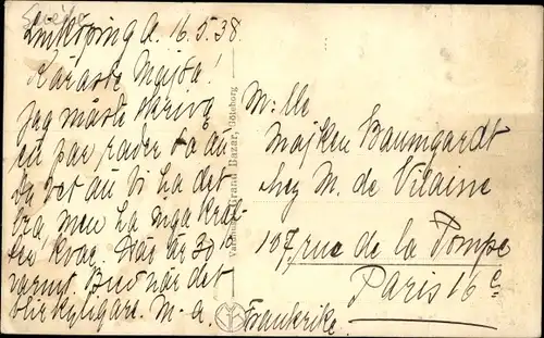 Ak Göteborg Schweden, John Erikssons Staty.