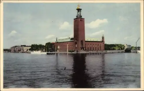 Ak Stockholm Schweden, Stadthaus