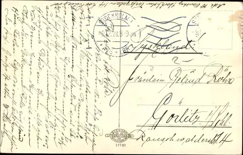 Ak Stockholm Schweden, Strandvägen