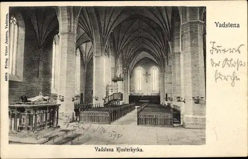 Ak Vadstena Schweden, Vadstena Klosterkyrka