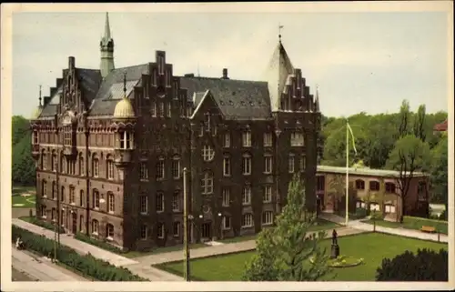 Ak Malmö Schweden, Stadsbiblioteket